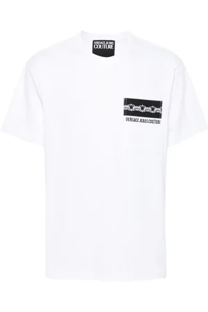 VERSACE T-Shirt mit Logo-Print