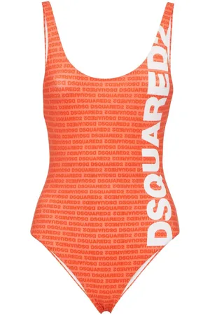 Dsquared2 Badeanzug mit tiefem Rückenausschnitt