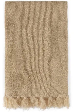 Msgm Ausgefranster Strickschal