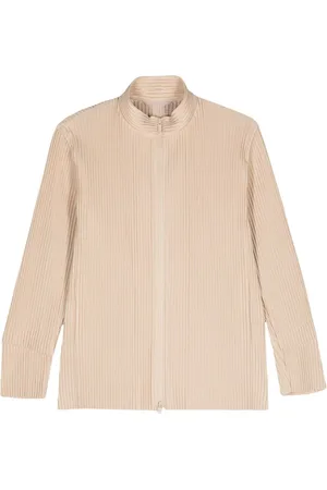 Issey Miyake Cargo Jacke mit plissiertem Effekt