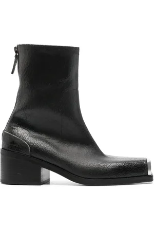 MARSÈLL Stiefel in Knitteroptik mit Metallkappe