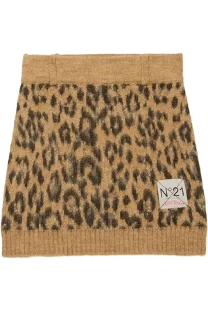 Nº21 Minirock mit Leopardenmuster