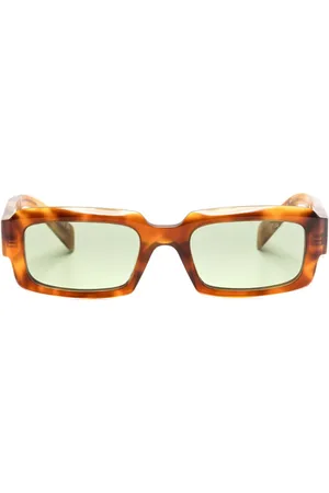 Prada Symbole Sonnenbrille mit eckigem Gestell