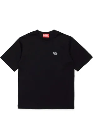 Diesel T-Shirt mit Logo-Applikation