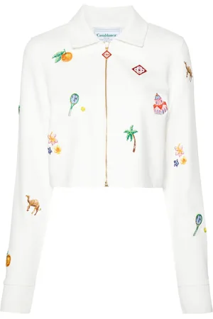 Casablanca Elements En Crayon Cropped-Jacke