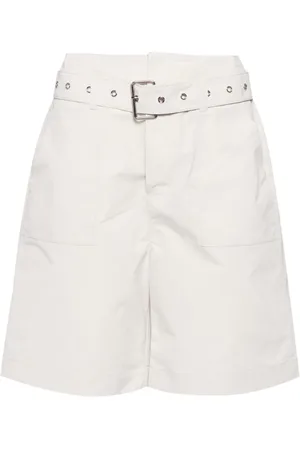 Izzue Knielange Twill-Shorts