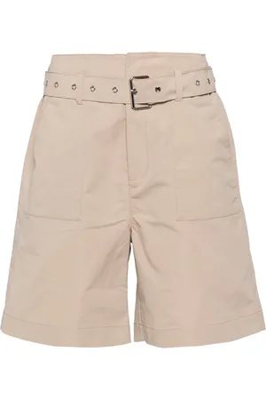 Izzue Knielange Twill-Shorts