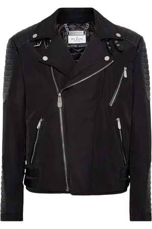 Philipp Plein Bikerjacke aus Leder