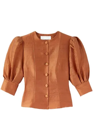 Destree Plissierte Jasper Bluse