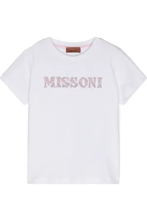 Missoni T-Shirt mit Logo-Applikation