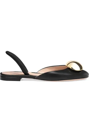 Gianvito Rossi Flache Sphera Slingback-Pumps