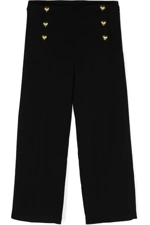 Moschino Gerade Hose mit Zierknöpfen
