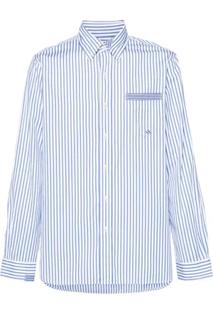 Ralph Lauren Gestreiftes Patchwork-Hemd