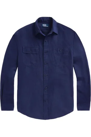 Ralph Lauren Hemd mit Leinenanteil