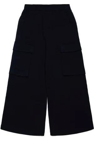 Maison Margiela Weite Hose mit Nummernstickerei