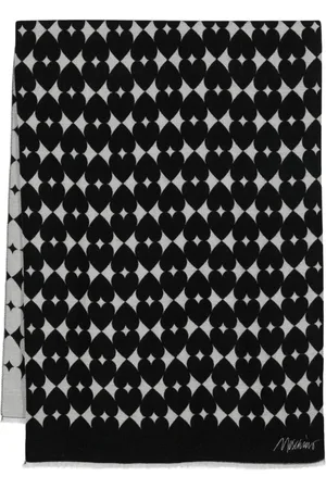 Moschino Jacquard-Schal mit Logo