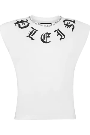 Philipp Plein Gothic Plein Tanktop mit Schulterpolstern