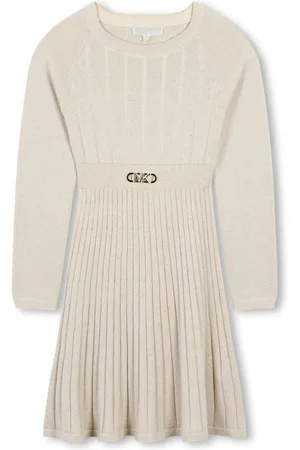 Michael Kors Gestricktes Kleid mit Falten