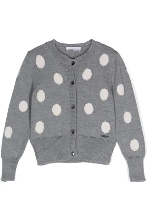 MONNALISA Cardigan mit Polka Dots
