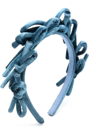 MONNALISA Stirnband aus Samt mit Schleife