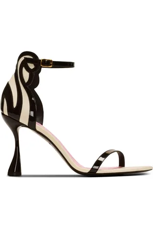 Balmain Zweifarbige Eden Sandalen 95mm