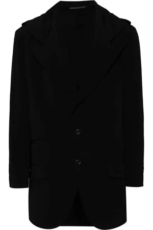 YOHJI YAMAMOTO Sakko mit Kapuze