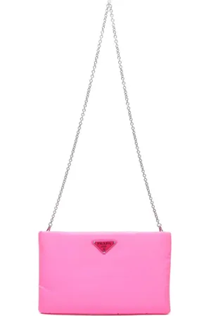 Prada Clutch mit Triangel-Logo