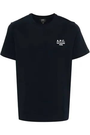A.P.C. T-Shirt mit Logo-Stickerei
