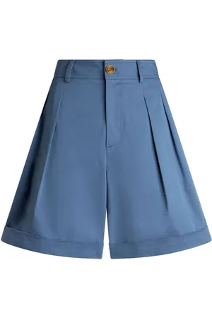 Etro Plissierte Shorts