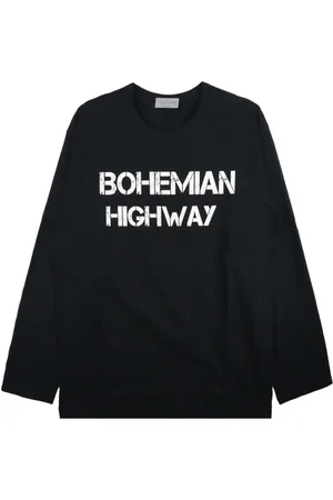 YOHJI YAMAMOTO T-Shirt mit Logo-Print