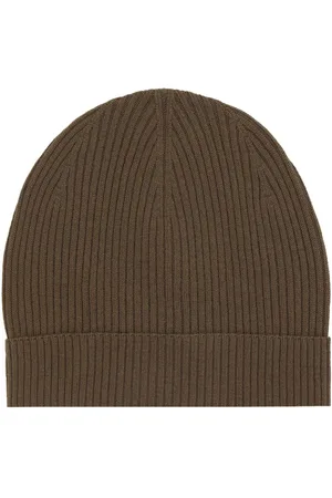 Rick Owens Gerippte Beanie