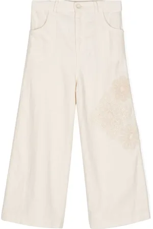 ZIMMERMANN Halliday Hose mit Blumenapplikation
