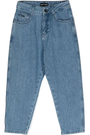Emporio Armani Jeans mit Logo-Schild