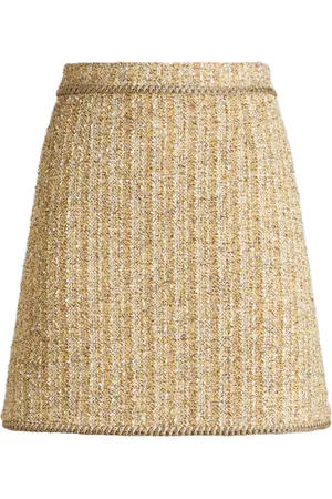 Etro Boucle-Minirock mit hohem Bund