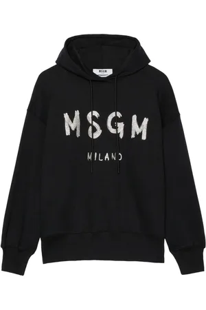 Msgm Hoodie mit Logo-Print