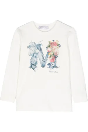 MONNALISA T-Shirt mit Blumen-Print