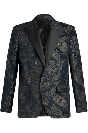 Etro Jacquard-Sakko mit steigendem Revers