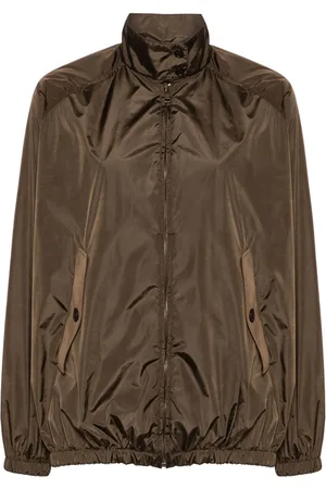Prada Leichte Jacke mit emailliertem Triangel-Logo
