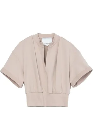 3.1 Phillip Lim T-Shirt mit V-Ausschnitt