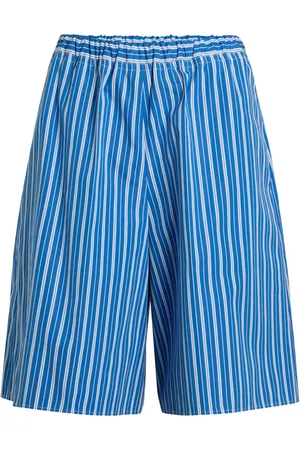 Patou Lange Shorts mit Streifen