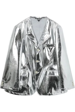 Comme des Garçons Blazer im Metallic-Look