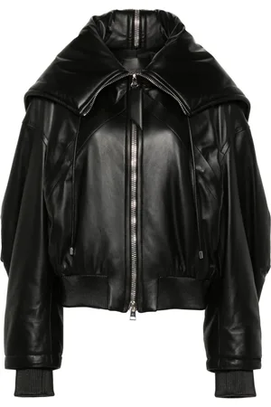 The Attico Gefütterte Bomberjacke aus Leder