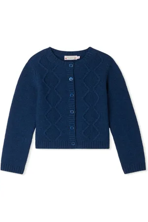 BONPOINT Toscane Cardigan mit Zopfmuster