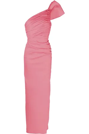 RACHEL GILBERT Olive Kleid mit Schleife