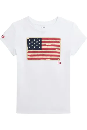Ralph Lauren T-Shirt mit Logo-Stickerei