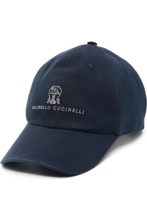 Brunello Cucinelli Baseballkappe mit Logo-Stickerei
