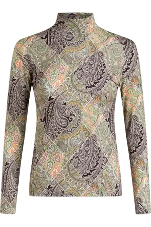 Etro Oberteil mit Patchwork-Print