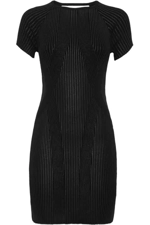 Philipp Plein Beschichtetes Minikleid mit Cut-Out
