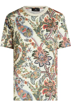 Etro T-Shirt mit Paisley-Print