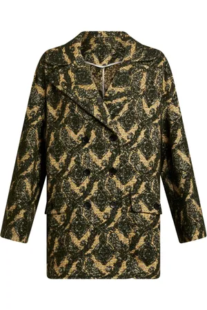 Etro Doppelreihiger Jacquard-Mantel